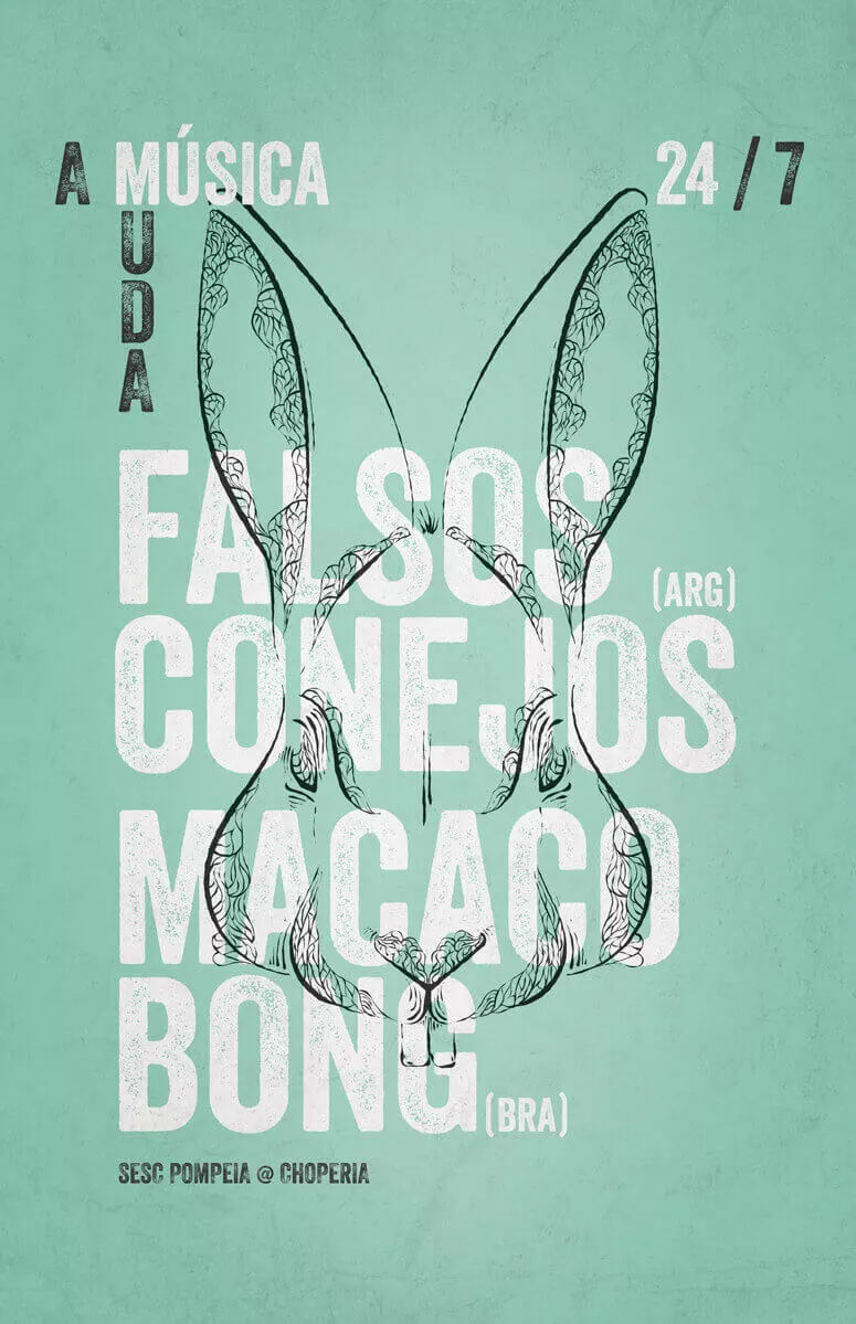 Posters de Falsos Conejos