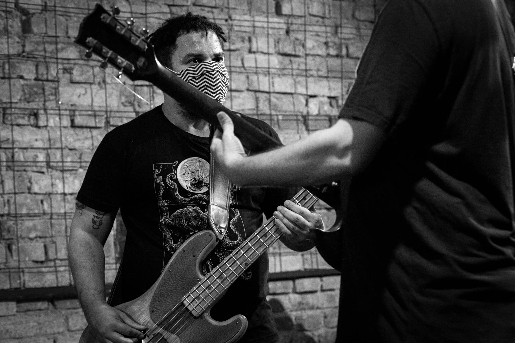 Sesion de Gravacion del album _- de Falsos Conejos