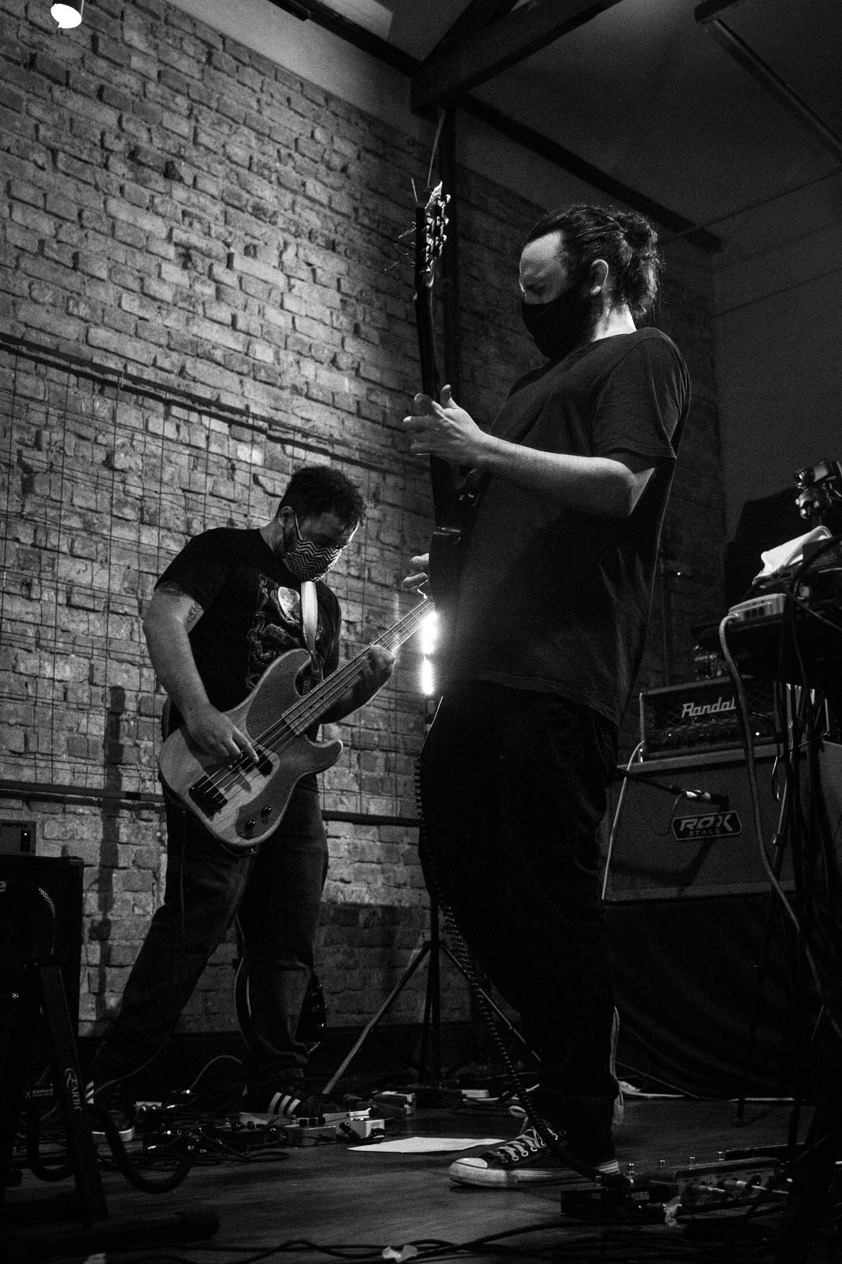 Sesion de Gravacion del album _- de Falsos Conejos