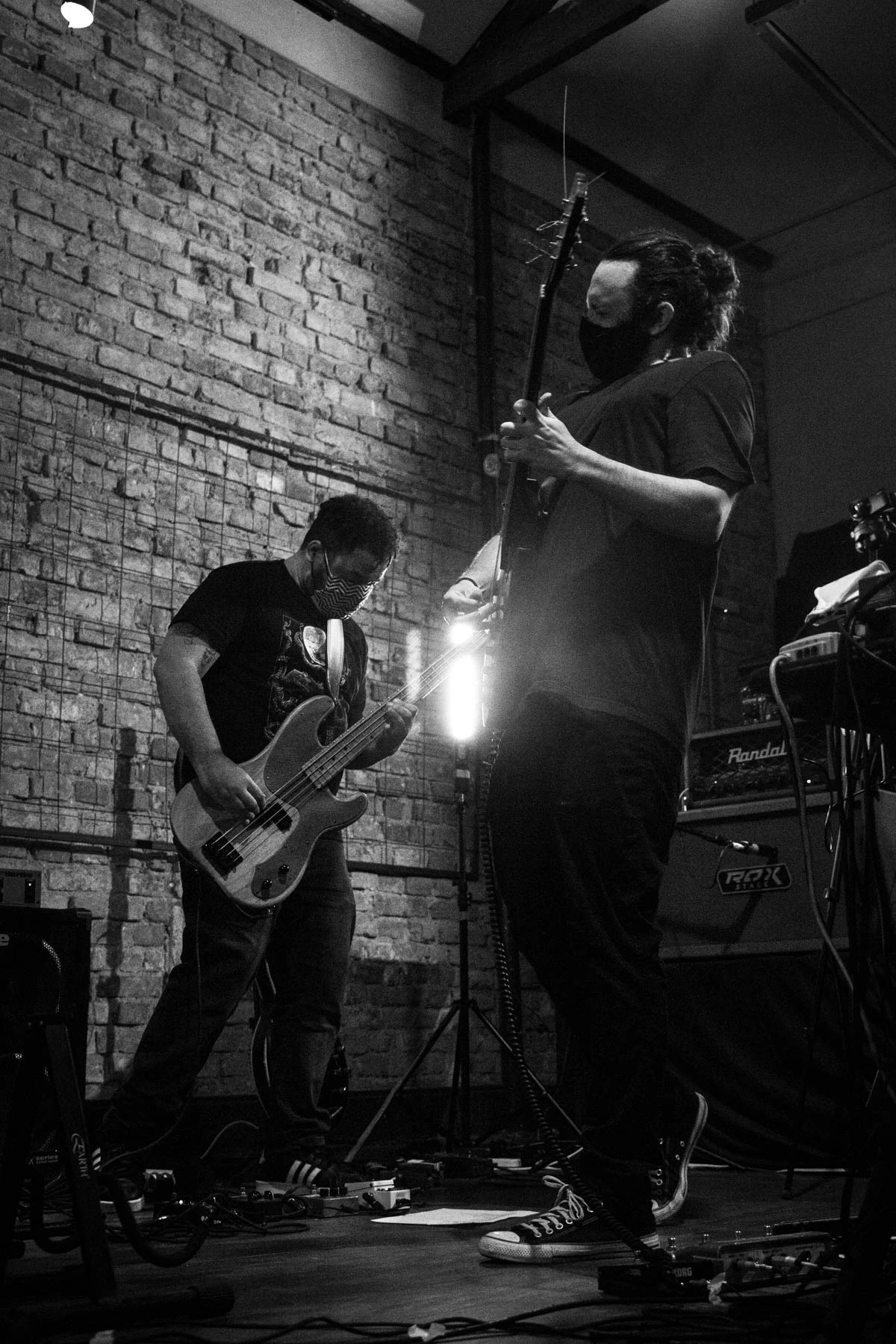 Sesion de Gravacion del album _- de Falsos Conejos