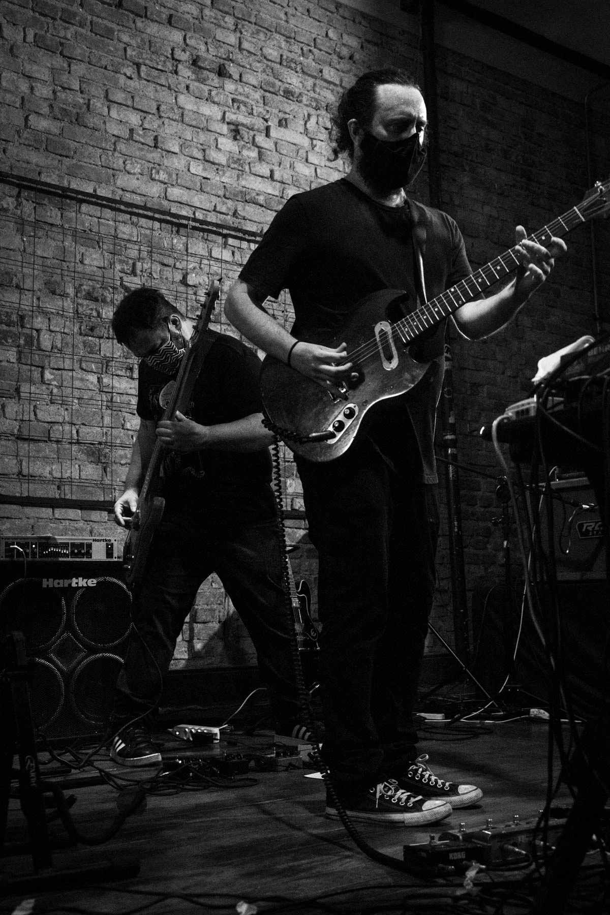 Sesion de Gravacion del album _- de Falsos Conejos