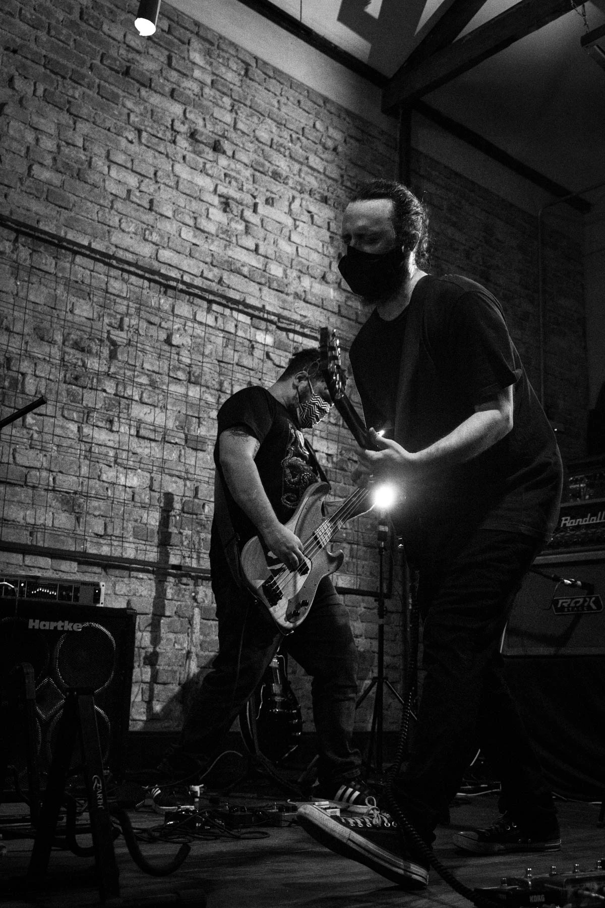 Sesion de Gravacion del album _- de Falsos Conejos