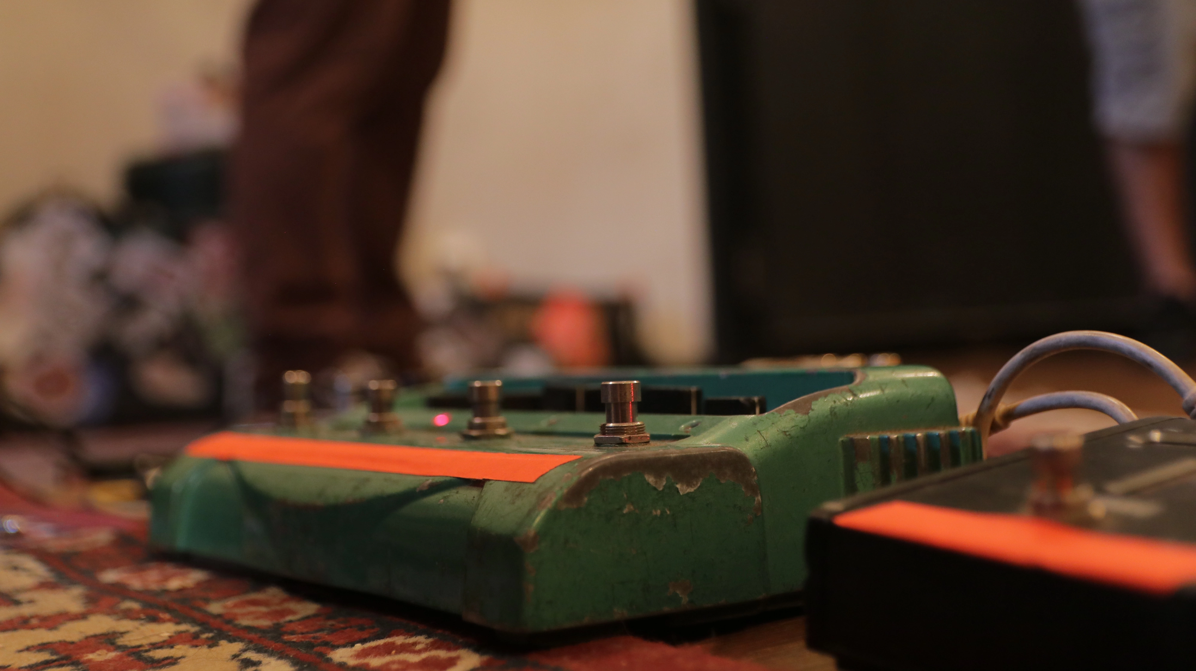 Sesion de Gravacion del album YYY de Falsos Conejos