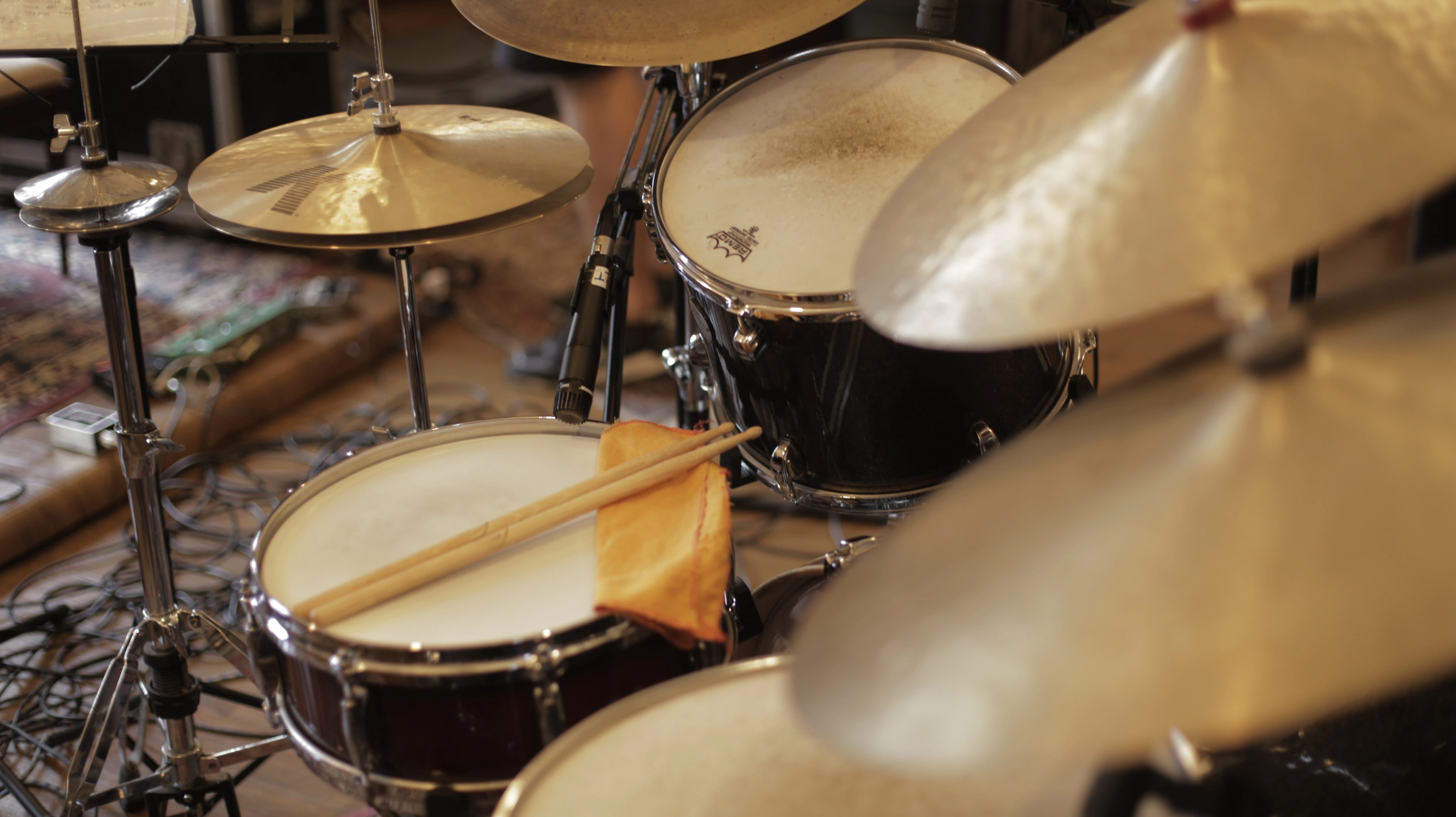 Sesion de Gravacion del album YYY de Falsos Conejos